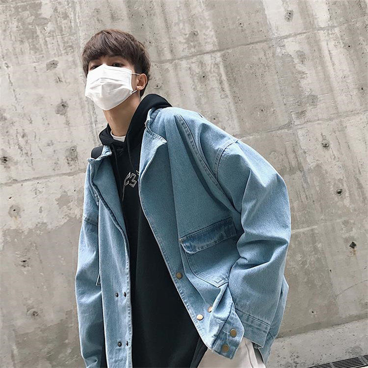 楽天市場 韓国ファッション メンズ ジャケット デニム アウター 原宿系 トレンド シンプル 上質 T グリンファクトリー