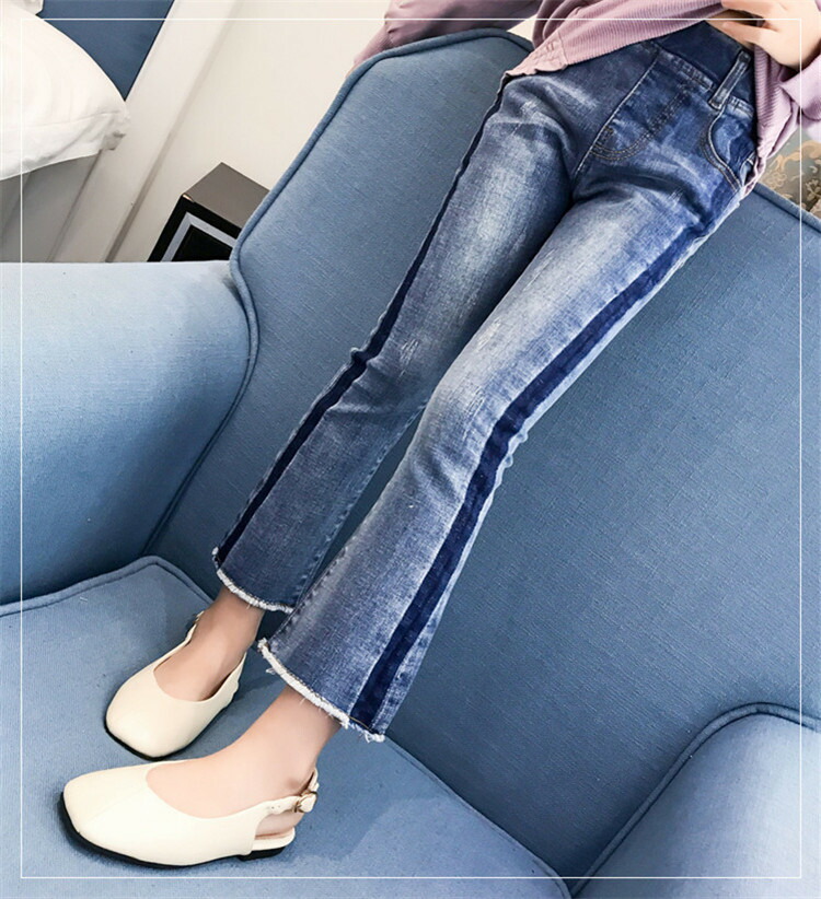 韓国子供服女の子おしゃれな流行のキッズ服女の子ファッションデニムジーンズ T Educaps Com Br