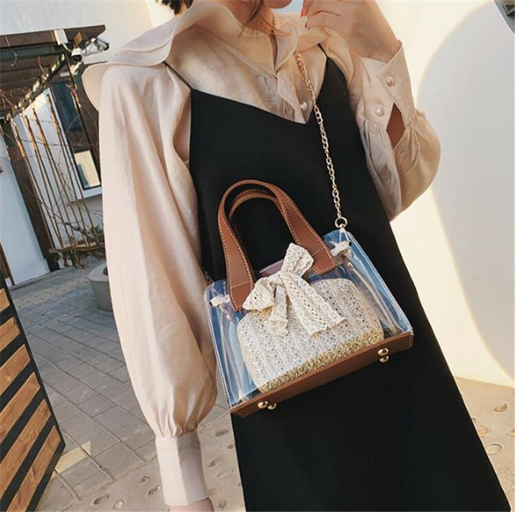 楽天市場 キャンパス ファッション ビーチワンピースカジュアルゼリーかばんショルダーバッグ T グリンファクトリー