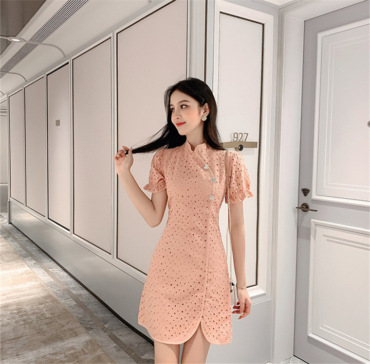 改良 チャイナドレス ショート 可愛い系 ワンピース エレガント ファッション T Giosenglish Com