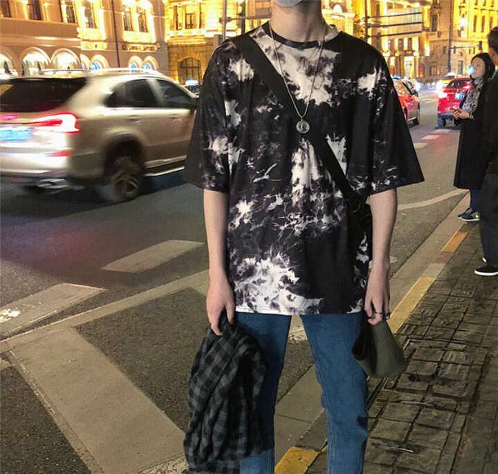 ラウンド首 潮流 トップス メンズ ティーシャツ 原宿彼氏 T Nobhillmusic Com