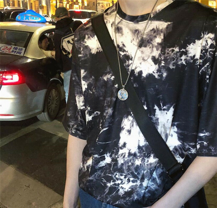 ラウンド首 潮流 トップス メンズ ティーシャツ 原宿彼氏 T Nobhillmusic Com