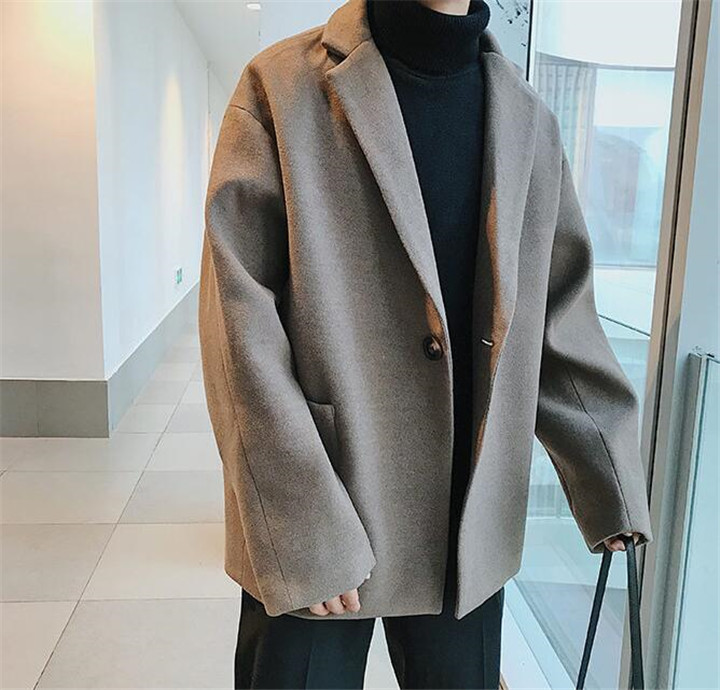 ショート丈 チェスターコート メンズ 韓国 カレッジ風 ポート風 ファッション T Marcsdesign Com