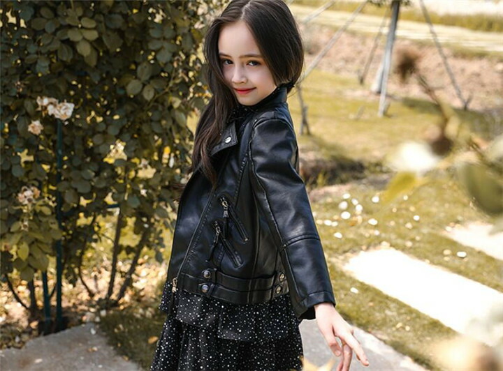 レザー ファッション コートスリム 子供服 ゆったり 原宿ボーイフレンド風 ショート丈 ジャケット T Giosenglish Com