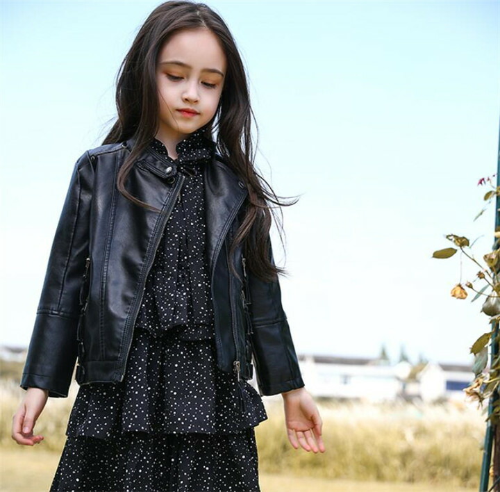 レザー ファッション コートスリム 子供服 ゆったり 原宿ボーイフレンド風 ショート丈 ジャケット T Giosenglish Com
