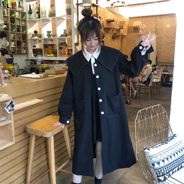 大きい ファットシスター ツーピース レトロ スリム ワンピース トレンチコート T Educaps Com Br