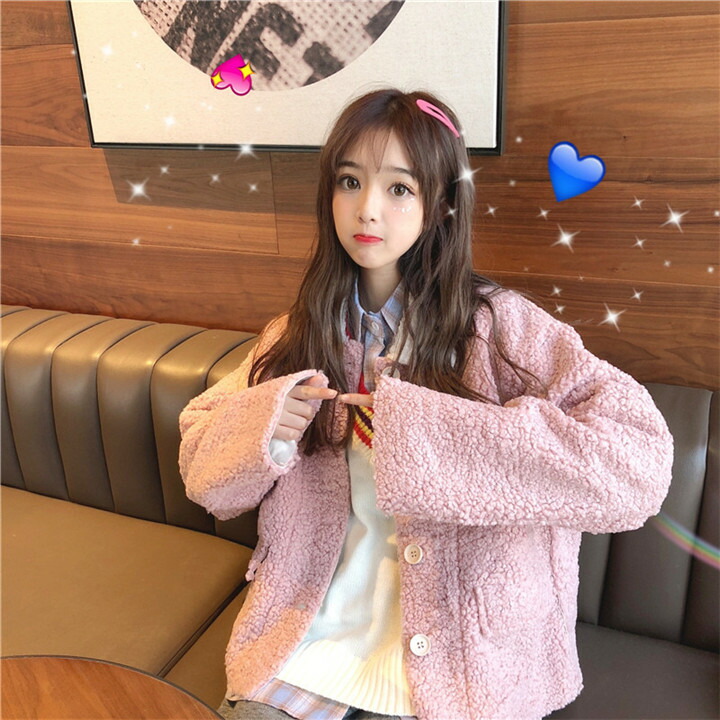 た目かわいいイ 小さい鮮な ムートンコート フレンチ ショート丈 タイド T Giosenglish Com