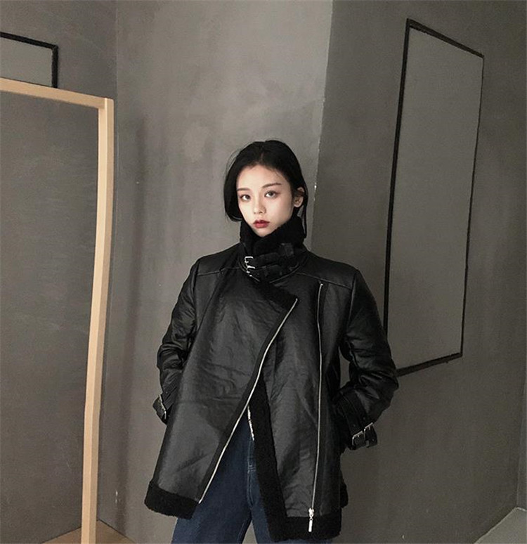 おしゃれ レトロ 厚手 裏起毛 ファー ムートンコート T Educaps Com Br