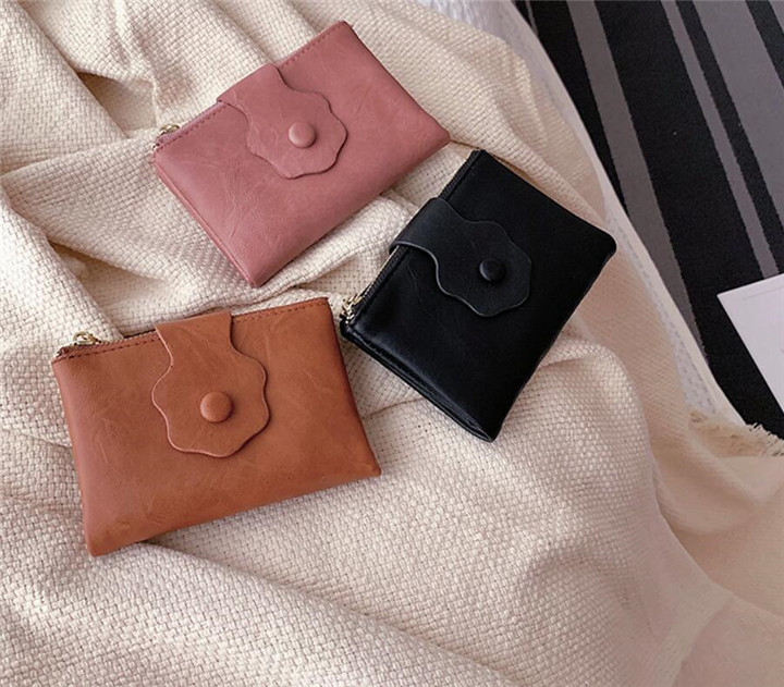 楽天市場 韓国 ファッション 二つ折り財布 可愛い 財布 ポーチ ショート丈 ウォレット ミニウォレット T グリンファクトリー