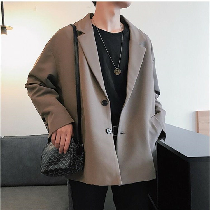 スリムフィット 男の子ファッション ショート丈 韓国 スーツ コート T Loeschenart Com