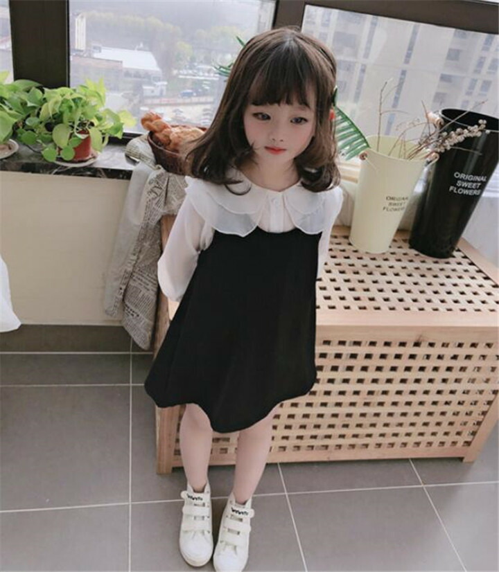 ファッション 子供服 ゆったり 長袖 ラペル シンプル トップス 女の子 カジュアル T Crunchusers Com