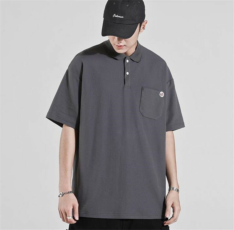 華やか シンプル ラペル Tシャツ 半袖 ポロシャツ メンズ トレンド 原宿ボーイフレンド 五分袖 T Giosenglish Com