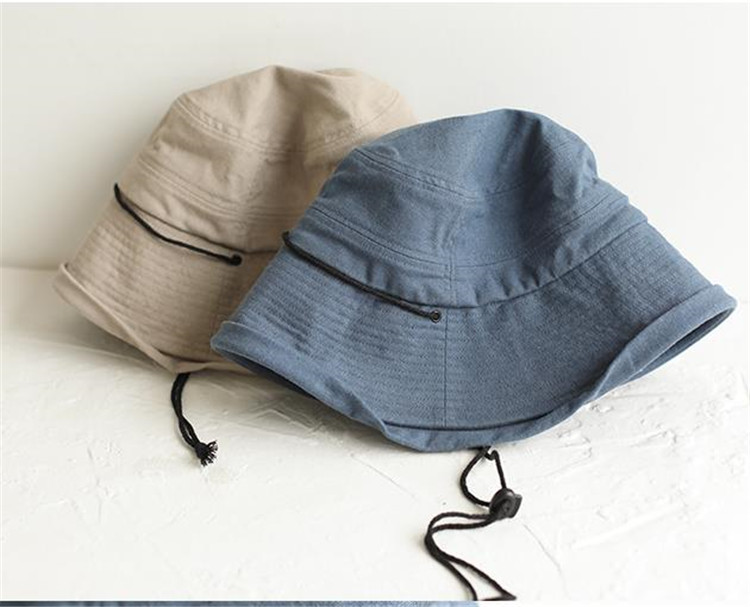 海外セレブおしゃれ 女性 薄いセクション 漁師の帽子 日焼け防止 シンプル トレンド T Educaps Com Br