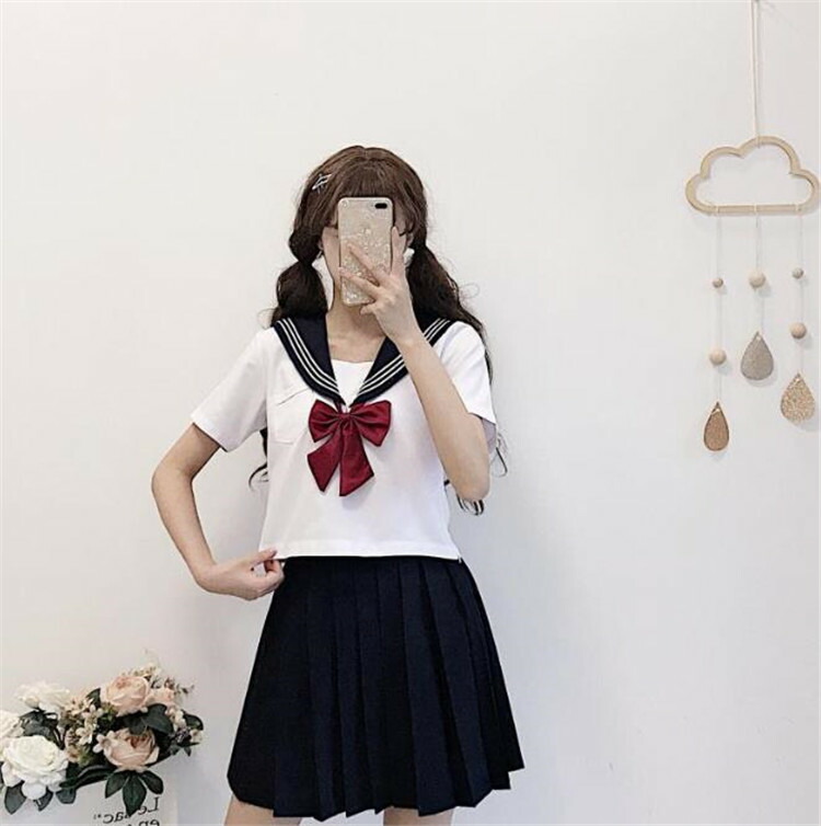 すっきり美人え カレッジ風 蝶ネクタイ ショートスカート サスペンダースカート 可愛い系 Jkユニフォーム T Amedf Com Br