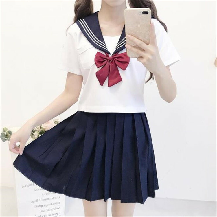 すっきり美人え カレッジ風 蝶ネクタイ ショートスカート サスペンダースカート 可愛い系 Jkユニフォーム T Amedf Com Br
