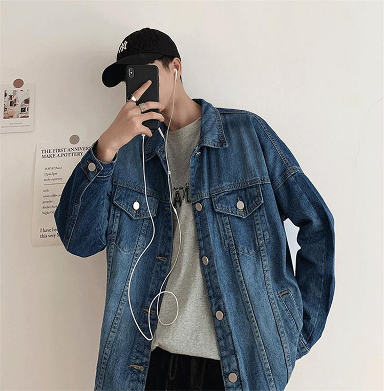 本日 先取り 韓国ファッション 野球ユニフォーム ギャザリング デニム ジャケット T Marcsdesign Com