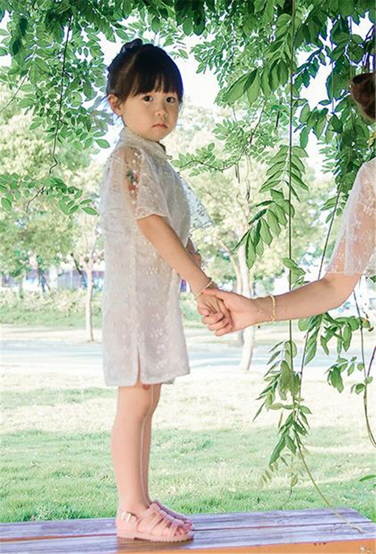 絶賛の衣装 韓国ファッション 親子 子供服 アーティスティック フライングスリーブ ワンピース T Educaps Com Br