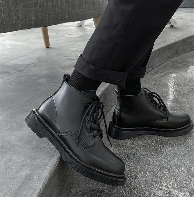 着まわし抜群 Ol 韓国ファッション モーターサイクル ツーリング レザーブーツ メンズシューズ T Educaps Com Br