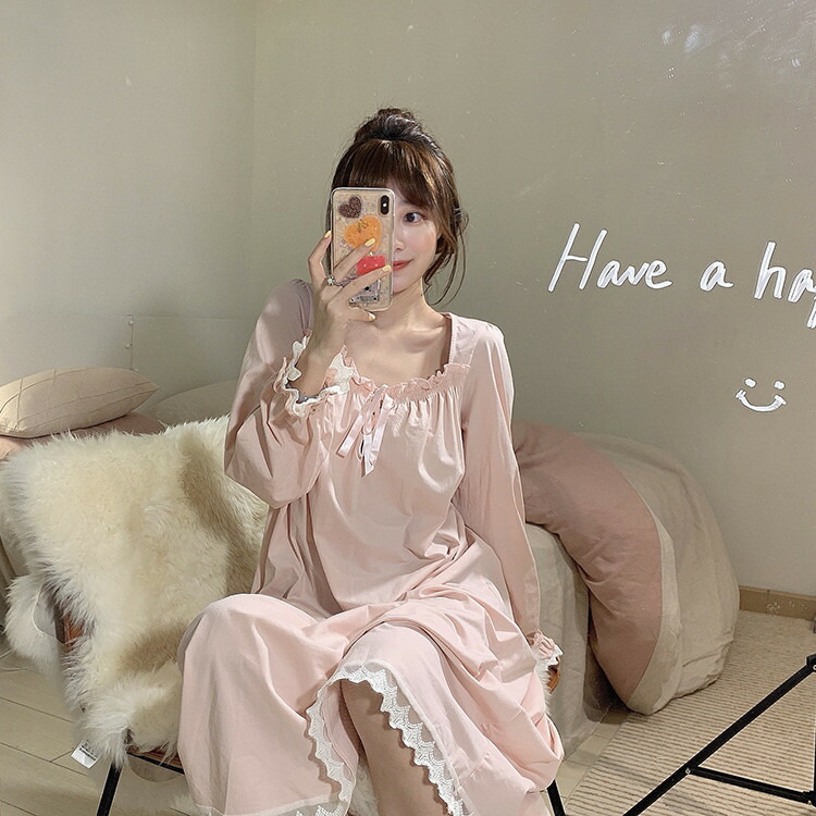 くびれ ロングスコート 御部屋衣類 ワンピース パジャマ 保守的喉頸 T Hotjobsafrica Org