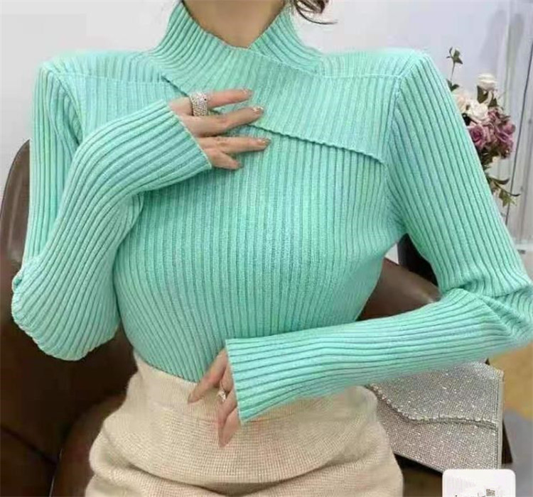 芸能人も好きな ニット タートルネック デザイン ウエスタンスタイル セーター T Giosenglish Com