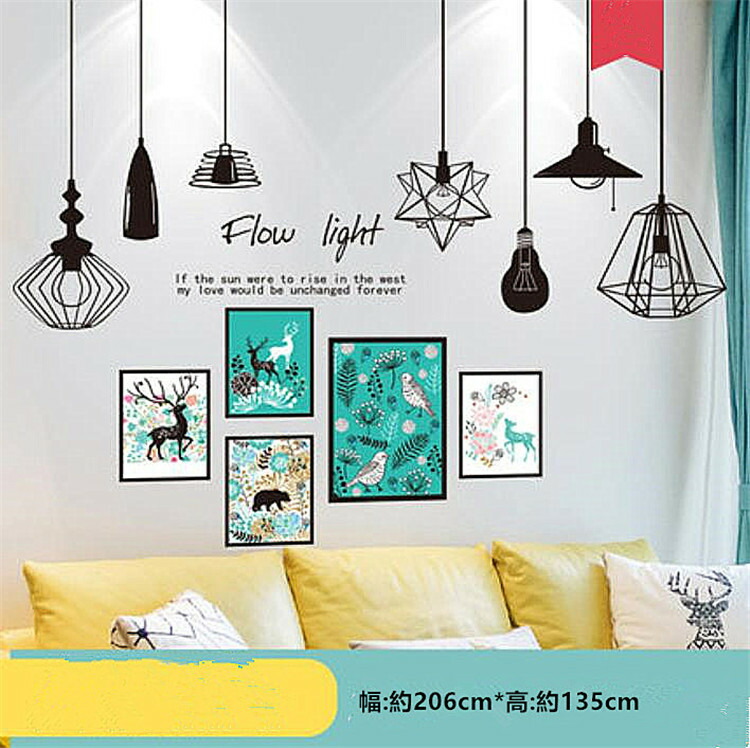 韓国モード ウォールステッカー 臥榻お座敷光景の垣根 寮の壁紙 ベッドサイドステッカー 粘着性特色 T Foxunivers Com