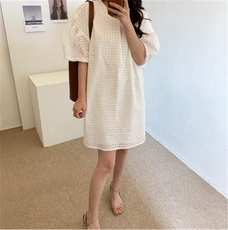 ワンピース カジュアル ショート丈 シンプル 若見せ 韓国語版 T Giosenglish Com