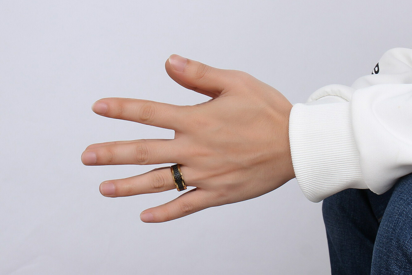 Men Rings メンズアクセサリー メンズリング タングステン鋼リング ファッション雑貨 T Educaps Com Br