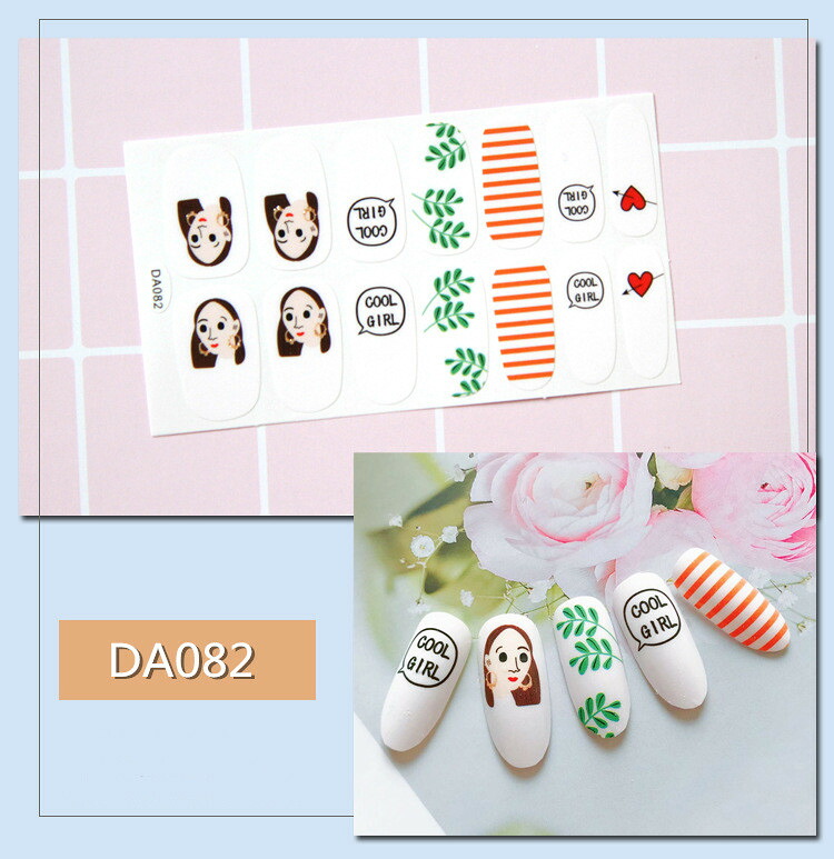 Diyネイルエクィップメント 綺麗さ引っ掛かり印顆 ネイルシール ネイルアート 爪やすりお付き 枚上がり端 T Hotjobsafrica Org