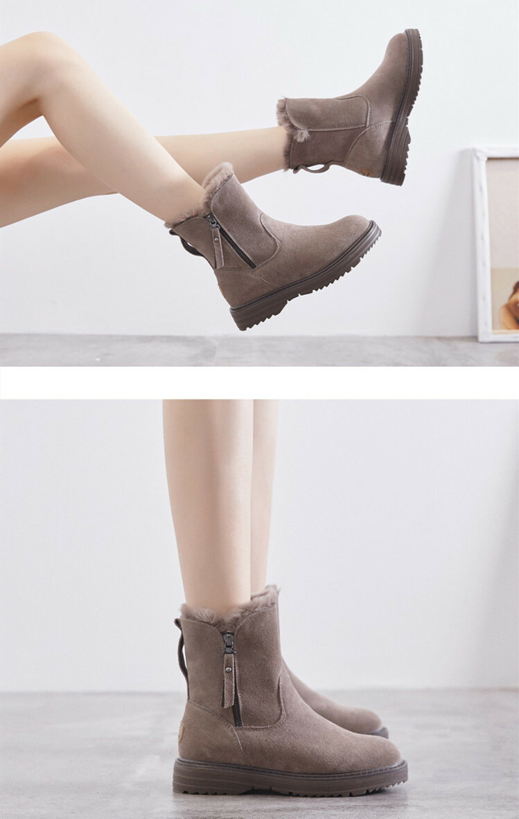 韓国流行り物 ムートンブーツ 漏電ブーツ スノーブーツ レディース履き物 ウィンターブーツ 背面起毛 T Hotjobsafrica Org