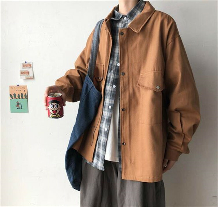 香港スタイル カジュアル コート ボーイフレンド トップス コート ジャケット ファッションブランド T Marcsdesign Com