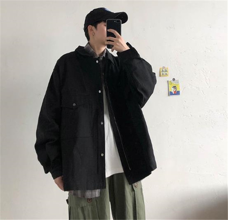 香港スタイル カジュアル コート ボーイフレンド トップス コート ジャケット ファッションブランド T Marcsdesign Com