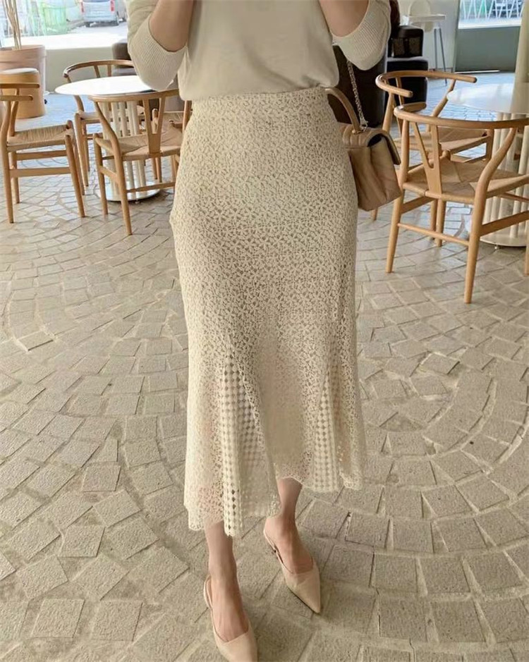 心地よい 韓国流行り物 透け心地 フィッシュテールスカート タイトスカート スカート T Foxunivers Com