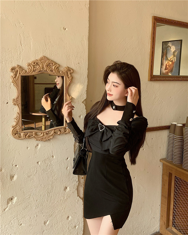 ショート丈 ワンピース スリムフィット リボン ライトラグジュアリー T ショート丈 ワンピース スリムフィット リボン ライトラグジュアリー 約64cm 新しい Cpcbahamas Gov Bs