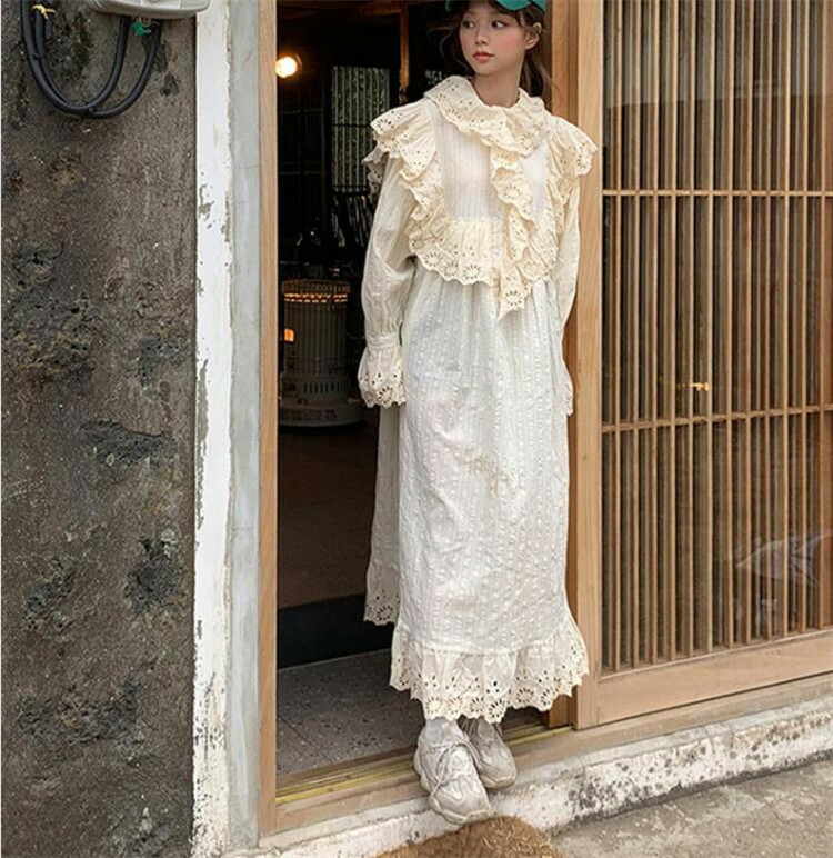 可愛い系 フリル ゆったり フレアスリーブ ワンピース T Kanal9tv Com