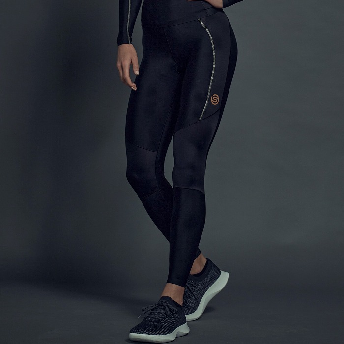 SKINS ブラック コンプレッションレギンス　series5 楽天市場】SKINS スキンズ SERIES-5 シリーズ ファイブ WOMENS LONG