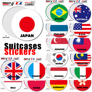 楽天市場 ワールド フラッグ 国旗 ステッカー サークル Suitcases Sticker スーツケース ステッカー Wfs 100点迄メール便ok Ze0a022 スーツケース旅行用品のグリプトン