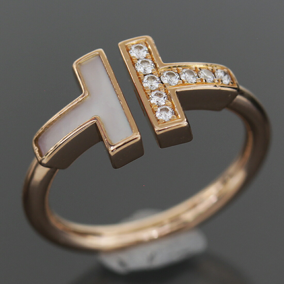 ティファニー T ダイヤモンド ワイヤー リング ローズゴールド pg 9号 楽天市場】ティファニー TIFFANY&Co. ダイヤモンド ワイヤー