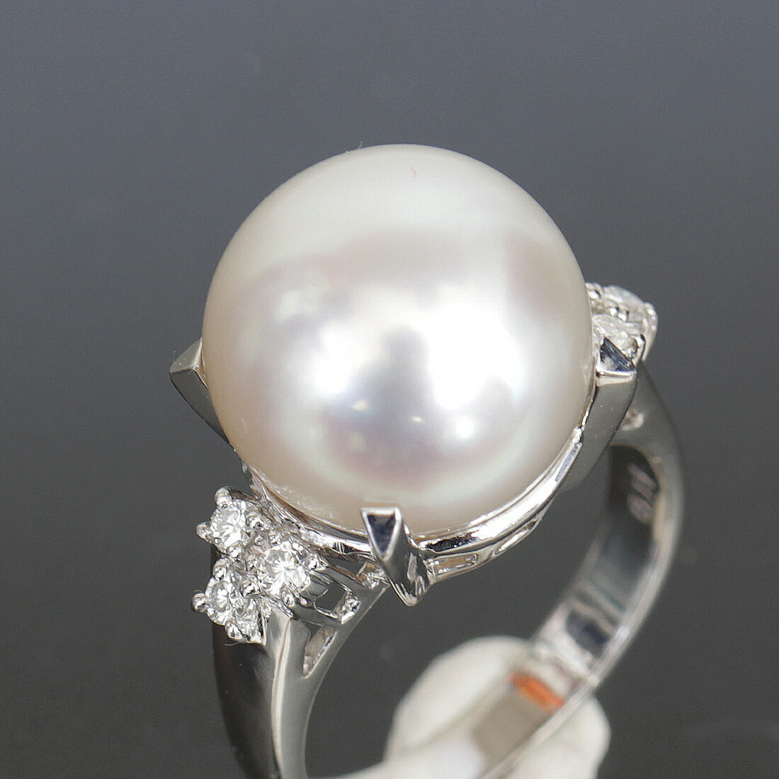 美品 タサキ TASAKI 750 バランス エラ リング 約12号 あこや真珠 TASAKI - 美品 タサキ TASAKI レディース 750 バランス エラ
