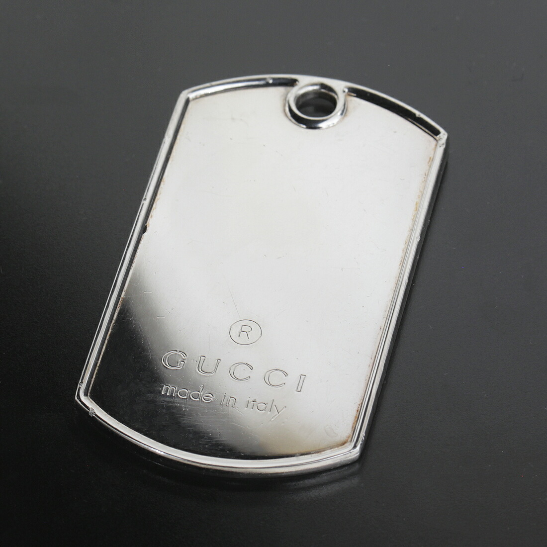 楽天市場】【GUCCI/グッチ】 ドッグタグ ペンダントトップ シルバー925