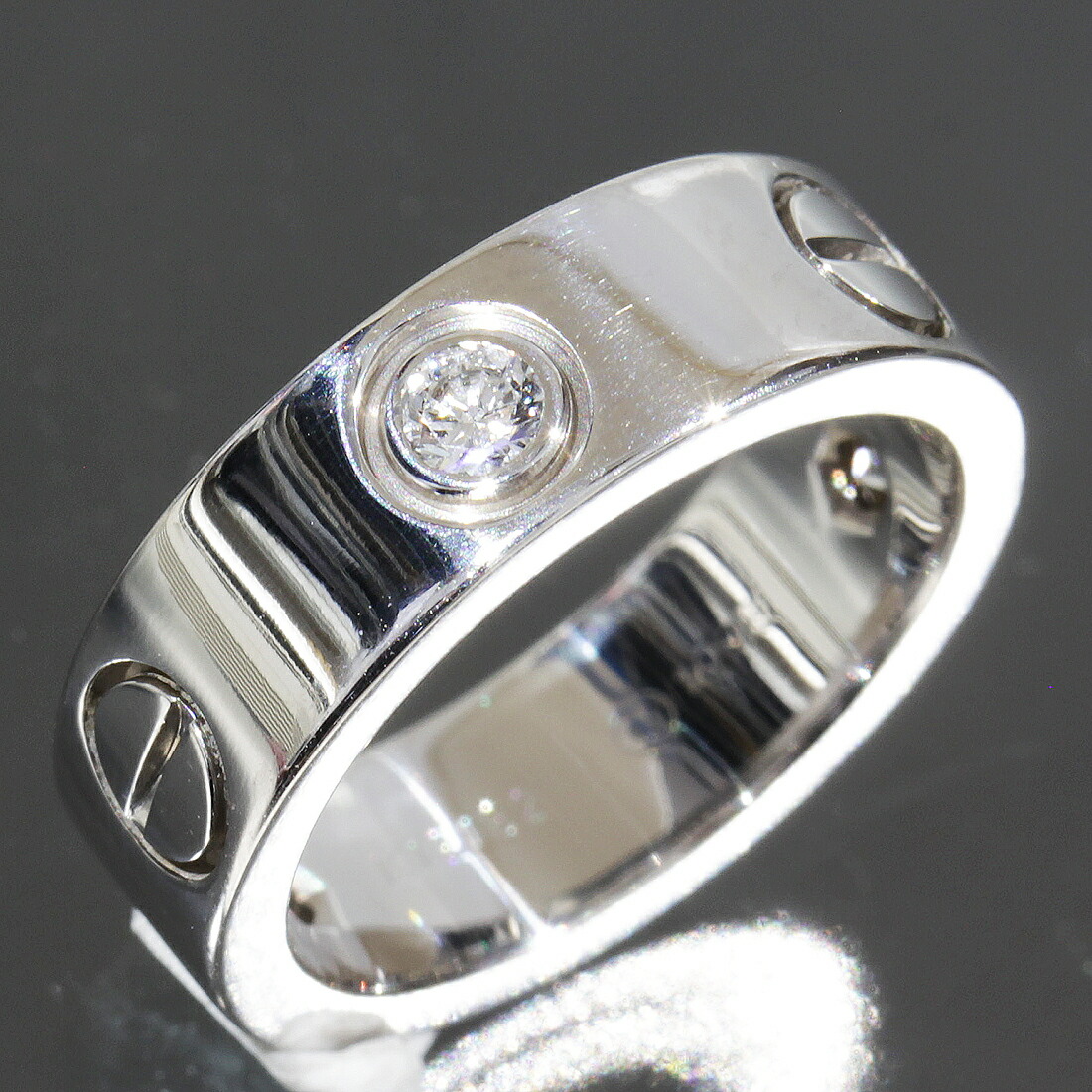 最終お値下げ❣️ 未使用❣️ カルティエ　ミニラブリング　Pt950 47 最終お値下げ❣️ 未使用❣️ カルティエ ミニラブリング Pt950 47