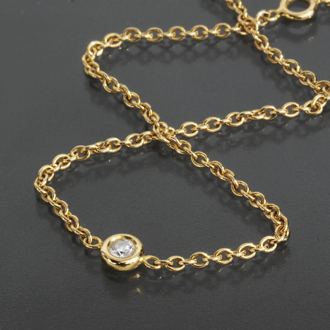 ディオール ダイヤ ブレスレット ミミウィ 16cm K18YG 新品仕上済●バングル Dior 6442A【中古】