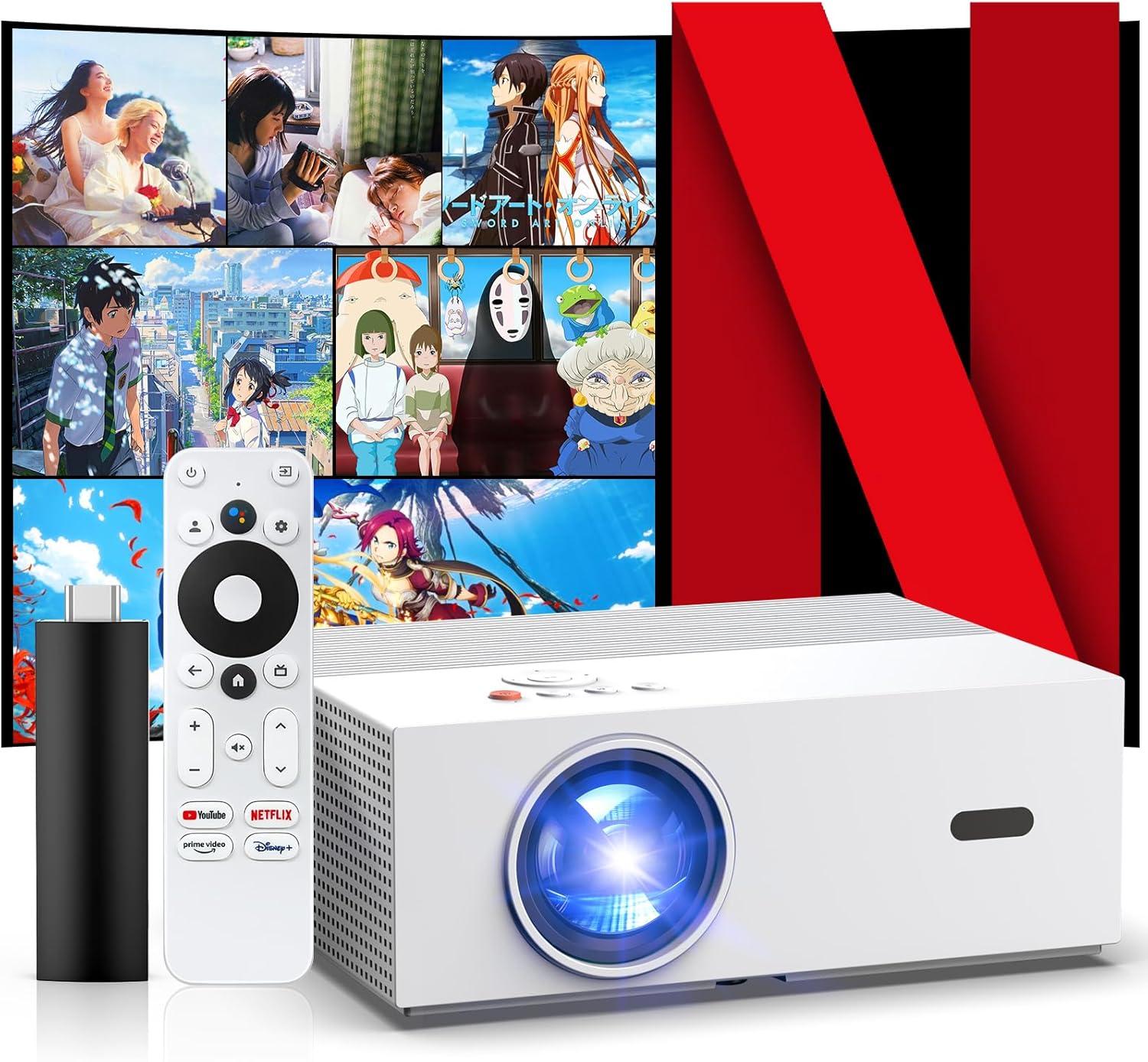 Api J 2 【楽天市場】プロジェクター 30000LM 4K対応 オートフォーカス 自動台形補正 WiFi6 Bluetooth5.4 300インチ大画面 ...