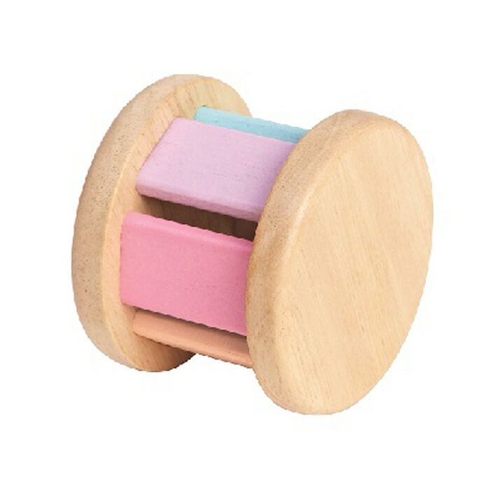 楽天市場】グリムス 木のおもちゃ パステルローラー・40 カラフル 知育