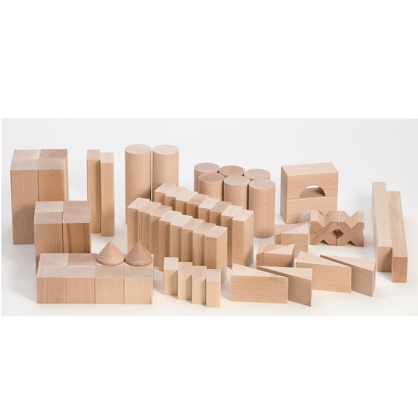 送料無料 積み木 セレクタ社 木のおもちゃ Selecta ドイツ製 知育玩具 ドイツ製 積木スターターセット大 62pcs 62pcs 積み木 木製玩具 あす楽対応 グルーヴプラン店