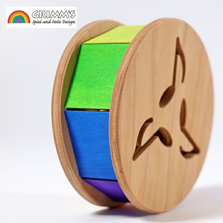 楽天市場】グリムス社 カラコロール 木のおもちゃ 知育玩具 ベビー 音