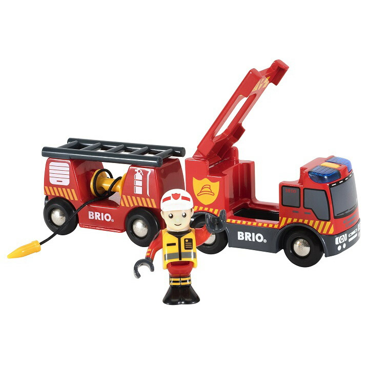ブリオ　BRIO ファイヤーステーション 33833 Amazon.com: BRIO 33833 World Central Fire Station