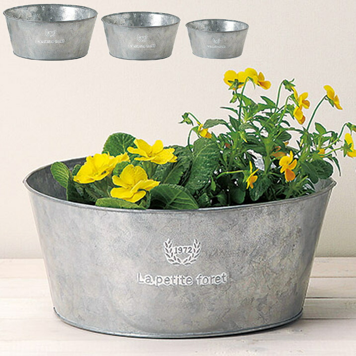 楽天市場】プランター ブリキ おしゃれ ポット アンティーク じょうろ