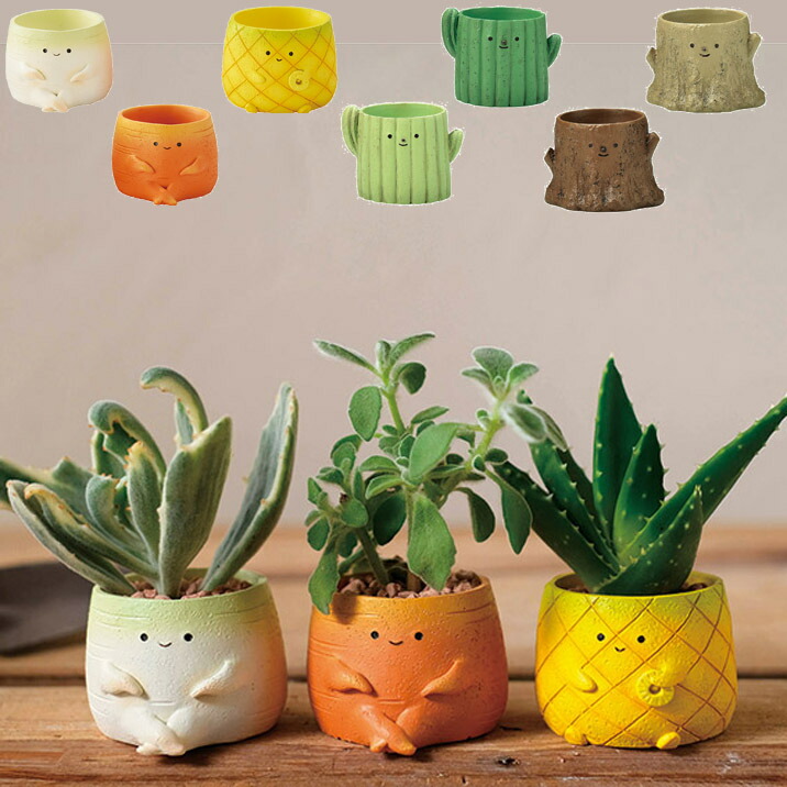 楽天市場】ミニミニレジンポット クラシックワゴン 1号鉢×2 1号ポット