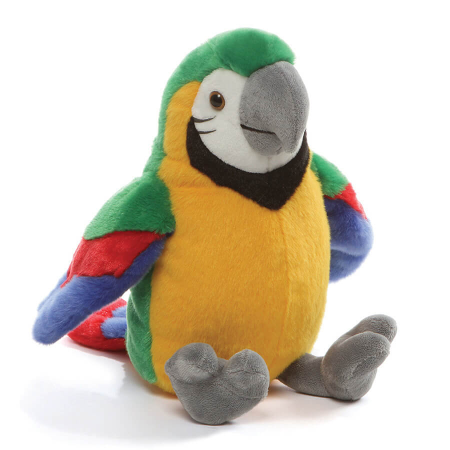 カラフルオウムのぬいぐるみ 約20cm 子供のためのカラフルなオウムのぬいぐるみ,シミュレートされた