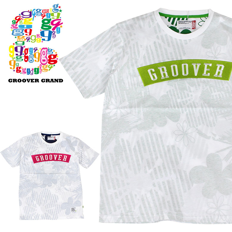 楽天市場 Groover Grand グルーバーグランド Tシャツ メンズ 半袖tシャツ Tee ボタニカル柄 花柄 バックプリント フラワー 英字ロゴ プリントxxl 2xl 2l 3l 大きいサイズ ストリート系 ファッション ダンス B系 かっこいい ブラック ホワイト ネイビー お財布専門店ジージー